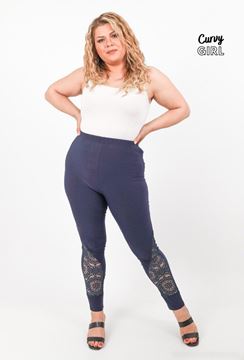 Picture of CURVY GIRL LEGGING WITH LACE